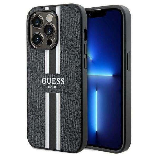 Guess 4G MagSafe tok iPhone 15 Pro - fekete