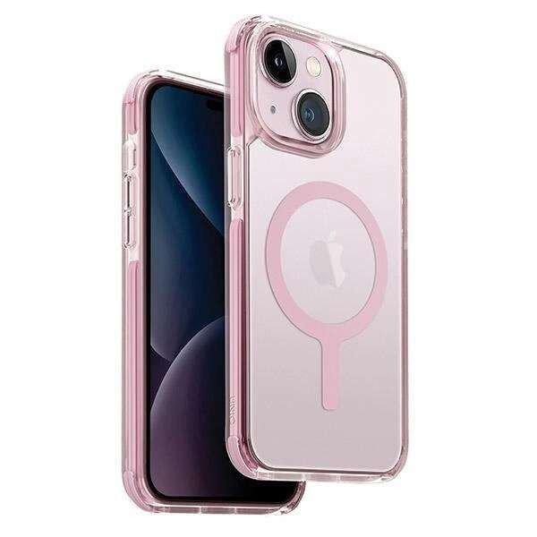 Uniq Combat Magclick tok iPhone 15 Plus / 14 Plus - rózsaszín