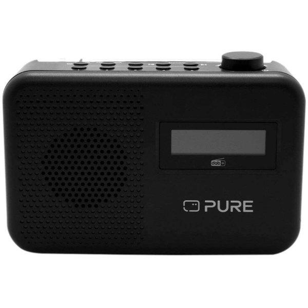Pure Elan One 2 Hordozható Digitális Fekete rádió