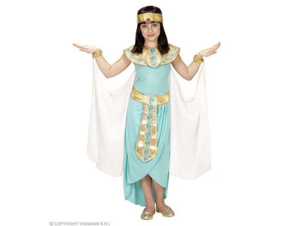 Egyiptomi királynő lány jelmez 116-os méretben
