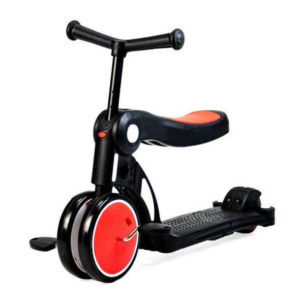 Asalvo Ride & Roll 6in1 tricikli - Piros
