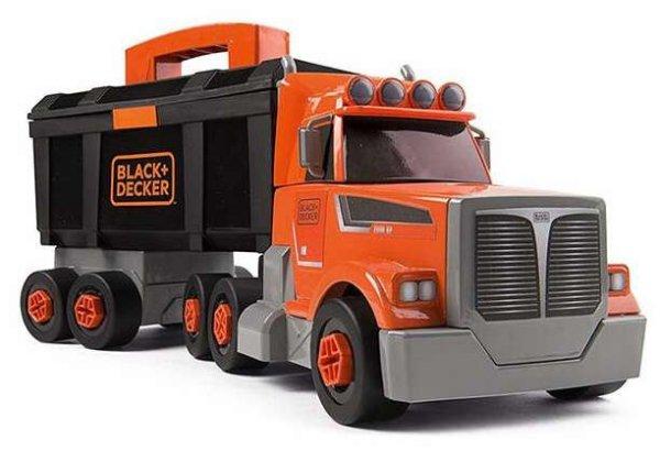 Smoby Black & Decker összeépíthető kamion szerszámkészlettel