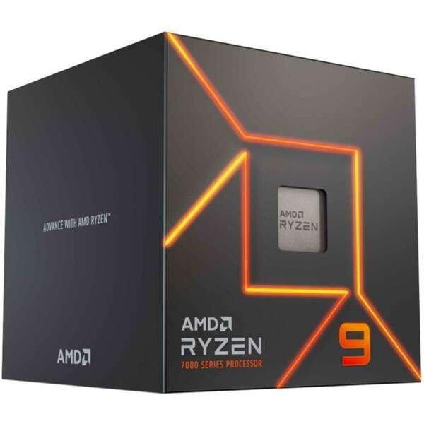 AMD Processzor - Ryzen 9 7900 (3700Mhz 64MBL3 Cache 5nm 65W AM5) BOX
