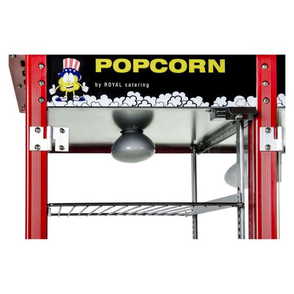 Popcorn gép melegítő szekrénnyel royal catering