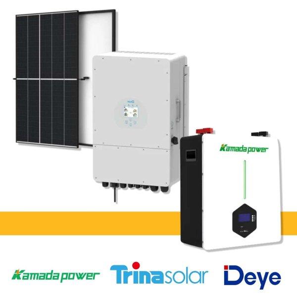 5,1 kWp napelem rendszer csomag (10,24 kWh tárolókapacitással)