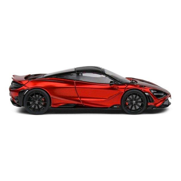 McLaren 765 LT piros 2020 modell autó 1:43