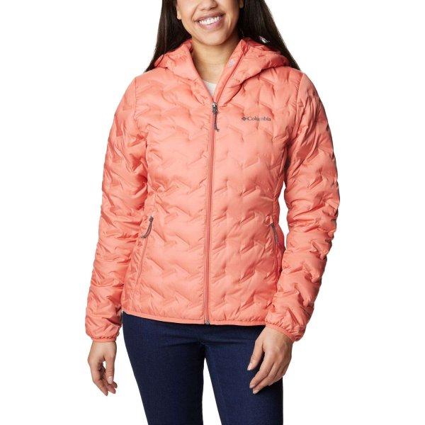Columbia Delta Ridge kapucnis kabát 1875931852 női Rózsaszín M