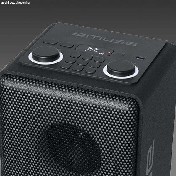 Muse M-1808DJ Hordozható Bluetooth hangszóró