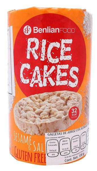 Rice Cakes 100G Sesame Salt /Narancs/