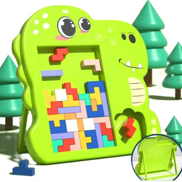 3D krokodilos puzzle gyerekeknek - figyelem és koncentráció
fejlesztő oktató játék (BBLPJ)