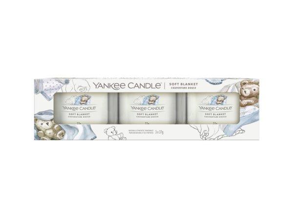Yankee Candle Illatgyertya Soft Blanket 3 x 37 g
