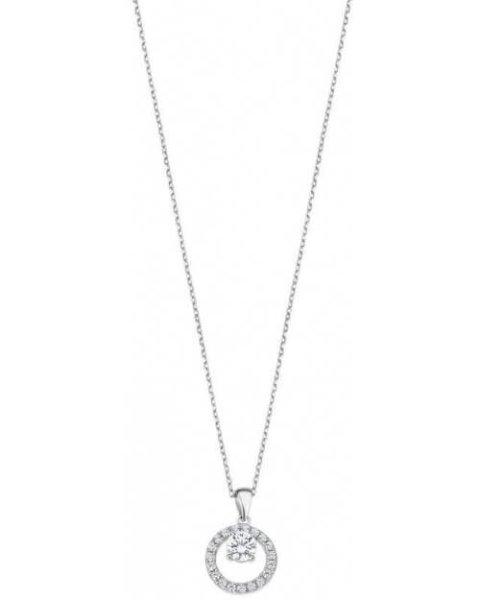 Lotus Silver Varázslatos ezüst nyaklánc átlátszó
cirkónium kövekkel LP3080-1/1