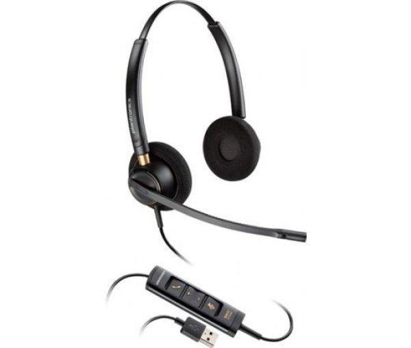 Poly Plantronics EncorePro 525 Stereo Headset Black