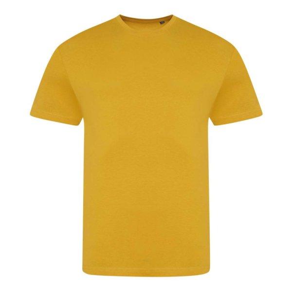 JT100 rövid ujjú unisex környakas póló Just Ts, Mustard-XL