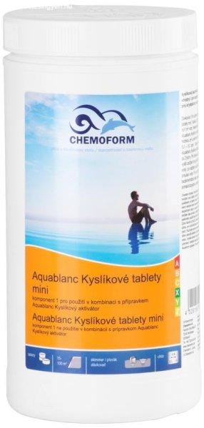 Tabletták Chemoform 5601, Aktív oxygén Mini Tabs, 20 g, jacuzziba