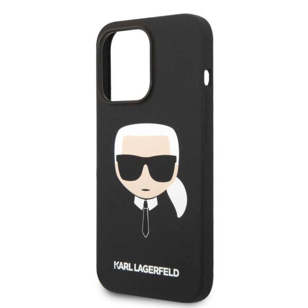 Karl Lagerfeld MagSafe Liquid Silicone Karl Head Apple iPhone 14 Pro Max (6.7)
hátlapvédő tok fekete (KLHMP14XSLKHBK)