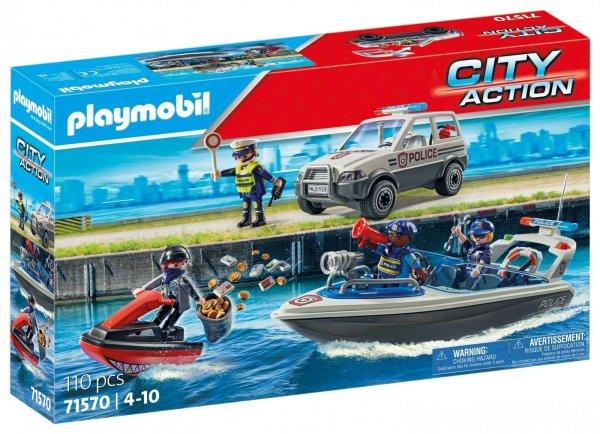 Playmobil City Action : 71570 - Rendőrségi üldözés a vízen