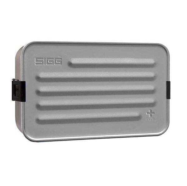SIGG Metal Box Plus L Étel tároló doboz - Ezüst
