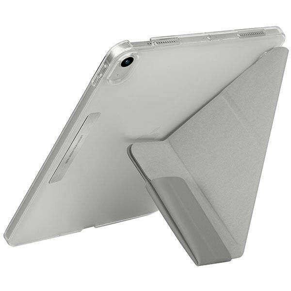 Apple iPad 10.9 (2022) Uniq Camden flip tablet tok, Szürke