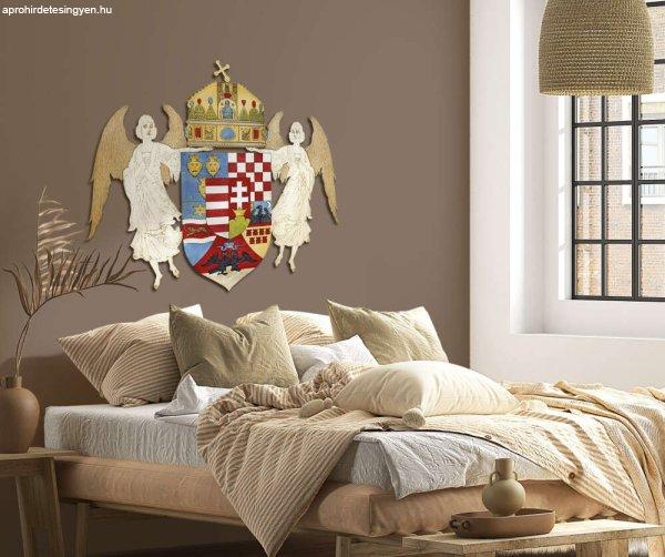 A Magyar Szent Korona országainak középcímere, fából készült 3D
dekorcímer 70x56 cm