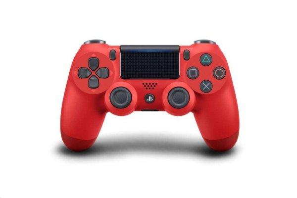 Sony PlayStation 4 (PS4) Dualshock 4 v2 kontroller piros (PS719814153)
