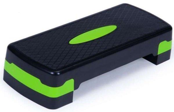 ModernHOME állítható Step pad csúszásmentes felülettel #fekete-zöld