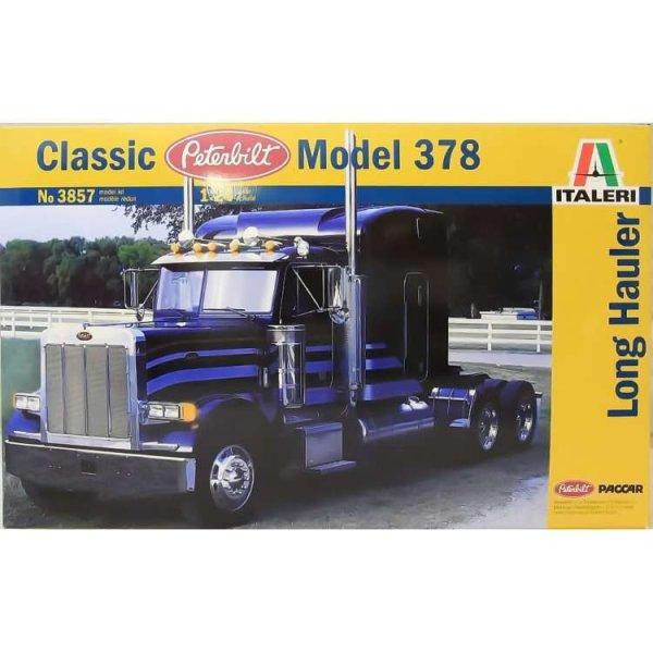 Italeri Peterbilt 378 Long Hauler kamion műanyag modell (1:24)