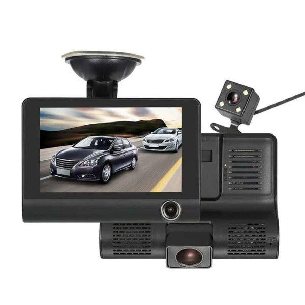 Szélvédőre szerelhető autós menetrögzítő kamera DVR-04 4,0