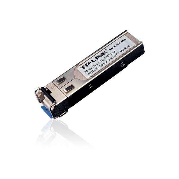 TP-LINK Switch SFP Modul 1000Base-BX WDM kétirányú 10km távolság, TL-SM321B