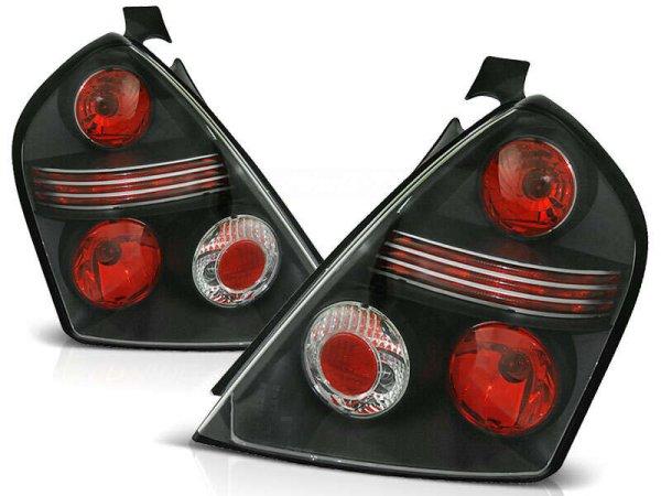Fiat Stilo 10.01-07 3D Fekete Hátsó Lámpa