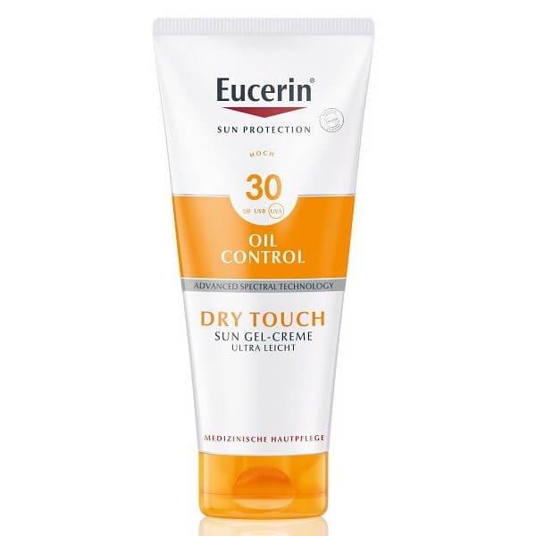 Eucerin Krémes napvédő gél Dry Touch Oil Control SPF 30
(Sun Gel-Creme) 200 ml