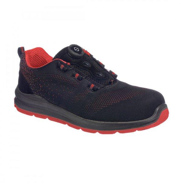 Portwest Compositelite önbefűzős munkavédelmi cipő S1P (fekete 43)
