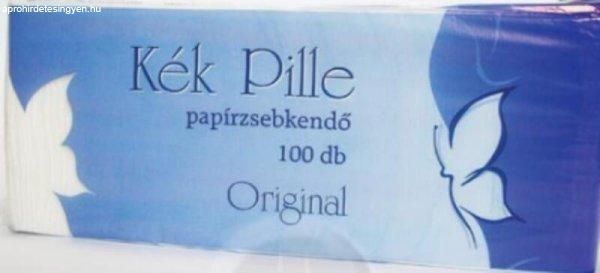 Kék Pille papír zsebkendő 100db Original