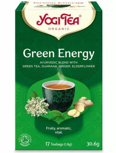 Energizáló bio zöld tea - Yogi Tea