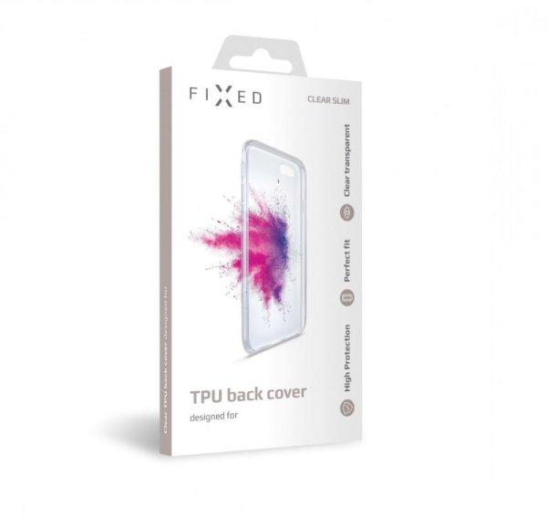 FIXED TPU telefontok Apple iPhone 12 mini telefonhoz, átlátszó