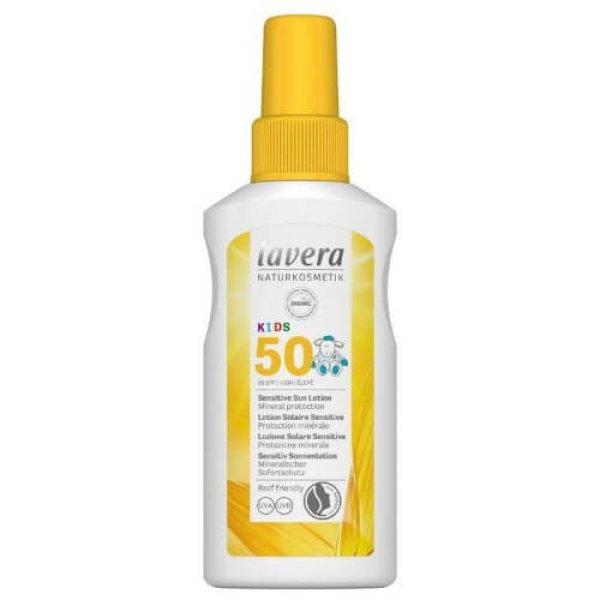 Lavera Napvédő spray gyerekeknek SPF 50 (Sensitive Sun Lotion) 100 ml