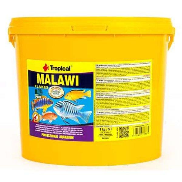 TROPICAL Malawi 5l/1kg több összetevős haltáp Malawi-tavi sügérek
számára