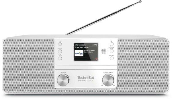 Technisat DigitRadio 370 CD IR Rádió - Fehér