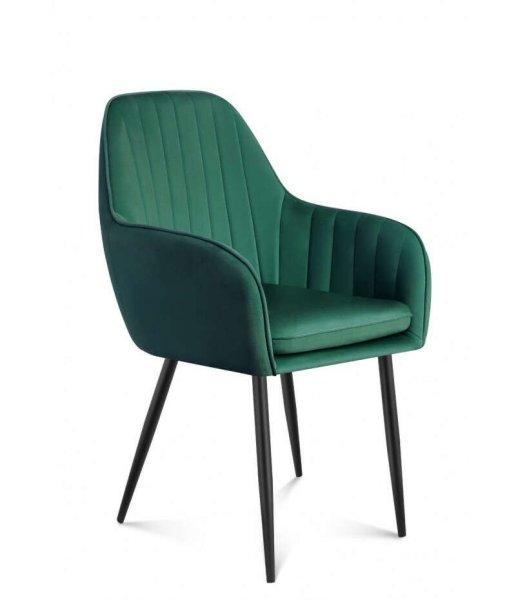 Modern ebédlő szék étkezőszék irodai szék puha szivaccsal, kényelmes
szék 6.0, Zöld
