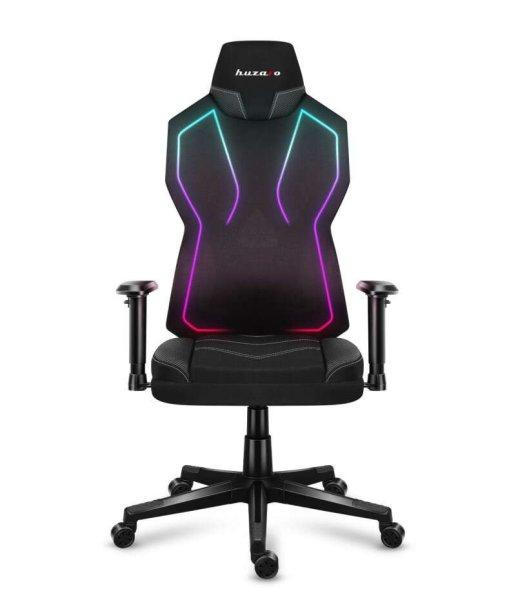 Premium Gamer szék ergonomikus kényelmes , játékszék,  Combat .6.2,
fekvőtámasz RGB LED , fekete.