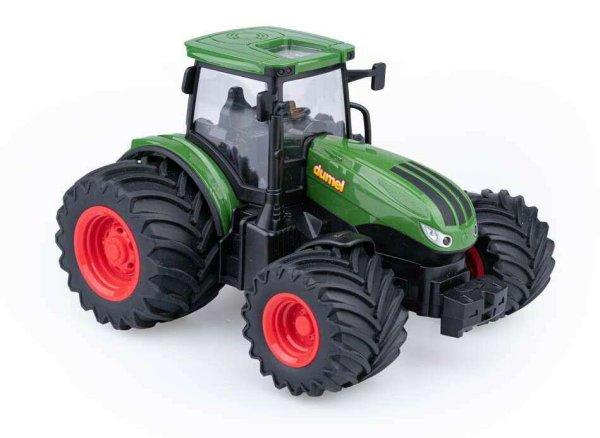 Dumel Városi Flotta RC távirányítós traktor raklapvillával - Zöld