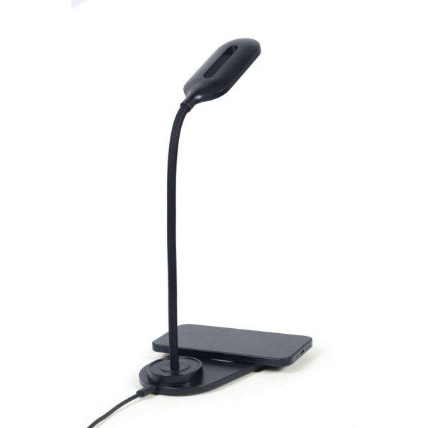 Asztali lámpa GEMBIRD TA-WPC10-LED-01 Fekete