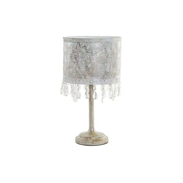 Asztali lámpa DKD Home Decor Ezüst színű Fém