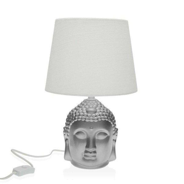 Asztali lámpa Versa Ezüst színű Buddha Porcelán (21 x 33 x 21 cm)