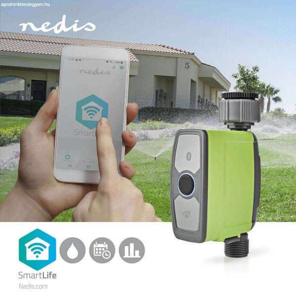 Nedis SmartLife Víz öntözésvezérlő Bluetooth® Elemes Áramellátás IP54
Maximális víznyomás: 8 Bar Android™ / IOS BTWV10GN