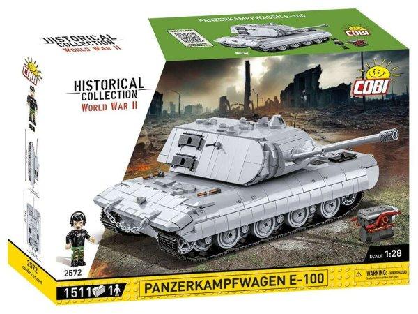 Cobi Panzerkampfwagen E-100 Tank 1511 darabos építő készlet