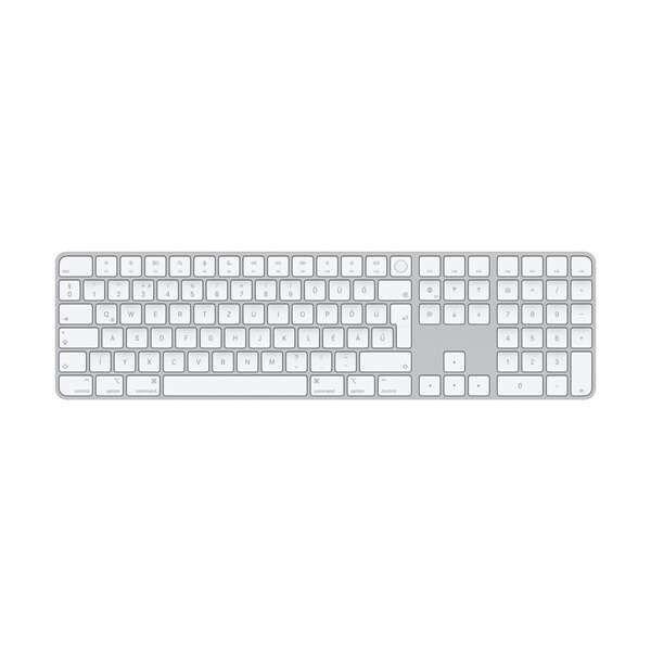 APPLE MK2C3MG/A Magic Keyboard with Numeric Keypad Touch ID (2021)- HU, vezeték
nélküli billentyűzet számbillentyűzettel - magyar