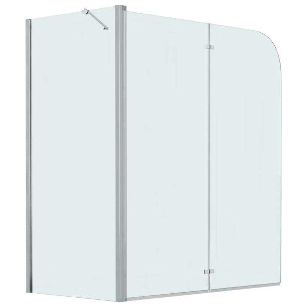 Esg zuhanykabin összecsukható ajtóval 120 x 68 x 130 cm