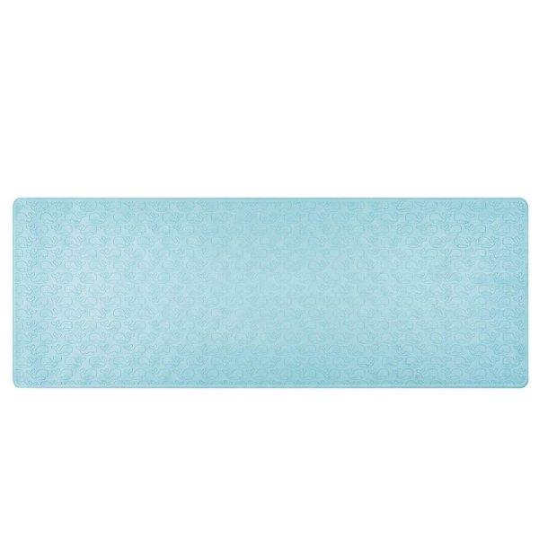 Csúszásmentes fürdőszőnyeg tapadókoronggal, természetes gumi,
antibakteriális, téglalap alakú, 97 x 36 cm, kék, MyHappyBath Mat XL, Reer
76033