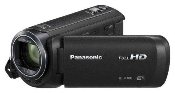 Panasonic HC-V380EG-K WiFi Videokamera - Fekete